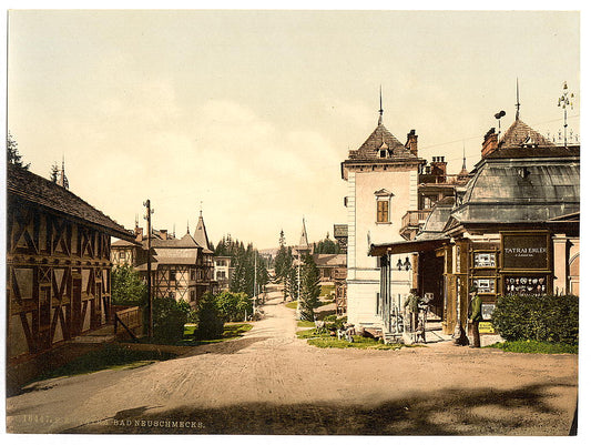 A picture of Bad Neu-Schmecks, Tatra, Austro-Hungary