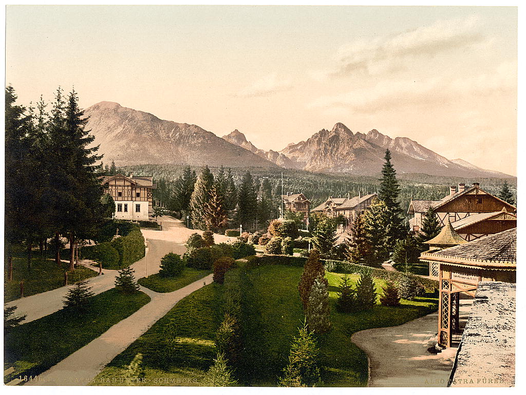 A picture of Bad Unter Schmecks, Tatra, Austro-Hungary