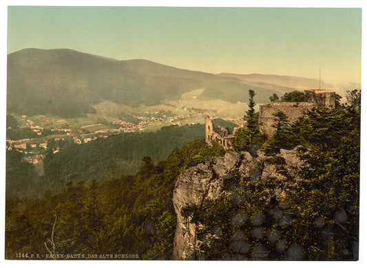 A picture of Baden-Baden, Das Alte Schloss, Baden, Germany