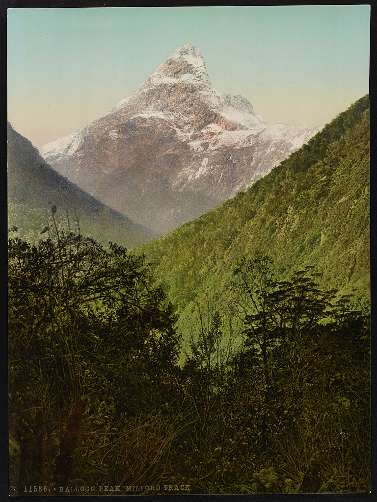 A picture of Balloon Peak, Milford Track