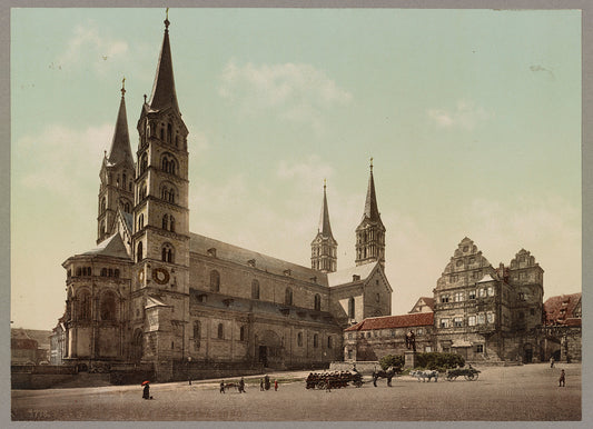 A picture of Bamberg. Dom & Alte Hofhaltung