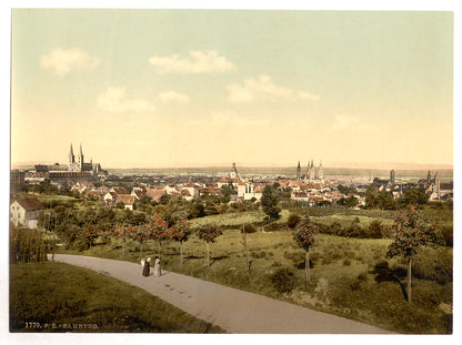 A picture of Bamberg, general view,  Bavaria, Germany