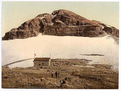 A picture of Bambergerhütte, Mount Boè, Tyrol, Austro-Hungary