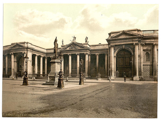 A picture of Bank of Ireland, Dublin. County Dublin, Ireland