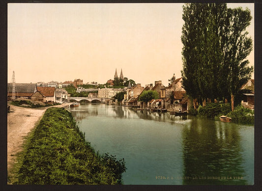 A picture of Banks of the Vire, St. Lo, France