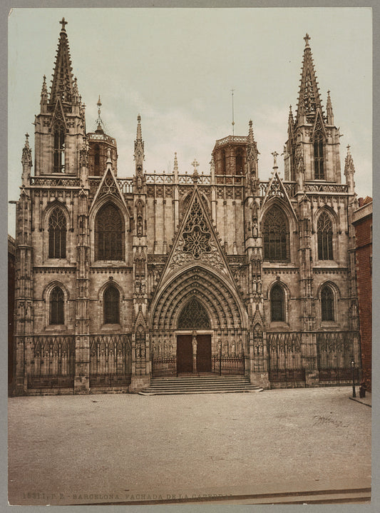 A picture of Barcelona. Fachada de la Catedral