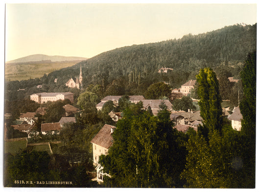 A picture of Bath of Liebenstein (i.e., Bad Liebenstein), Thuringia, Germany