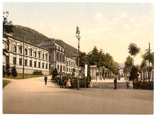 A picture of Baths. New bath house, Bad Hartzburg and Burgberg, Hartz, Germany