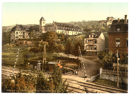 A picture of Baths of Marienberg, Boppard, the Rhine, Germany