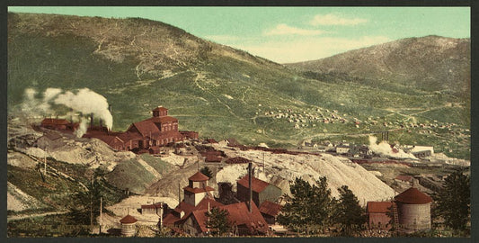 A picture of Battle Mountain mines, Cripple Creek