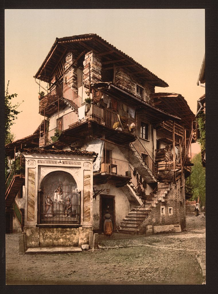 A picture of Baveno, Casa Morandi, Lake Maggiore, Italy