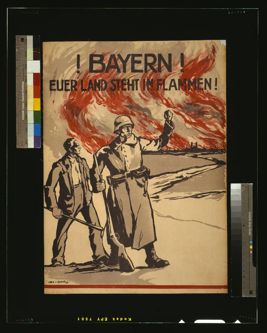 A picture of Bayern! Euerer Land steht in Flammen!