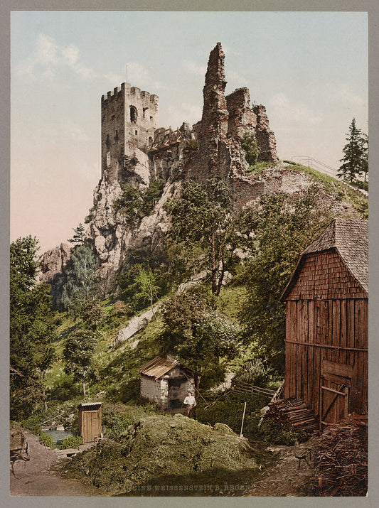A picture of Bayr Wald Ruine Weissenstein B. Regen
