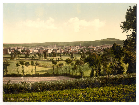 A picture of Bayreuth, general view,  Bavaria, Germany