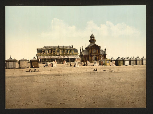 A picture of Beach and casino, Calais, France