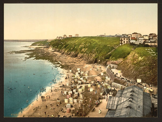 A picture of Beach at bathing time, Granville, France