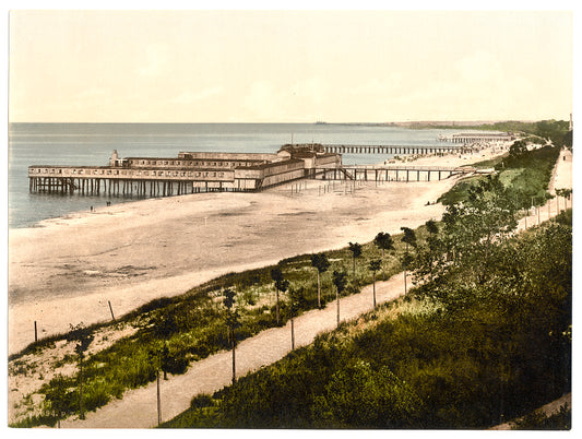 A picture of Beach, Colberg, Pomerania, Germany (i.e.,Kołobrzeg, Poland)