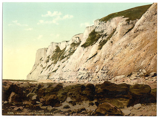 A picture of Beachy Head from below, Eastbourne, England