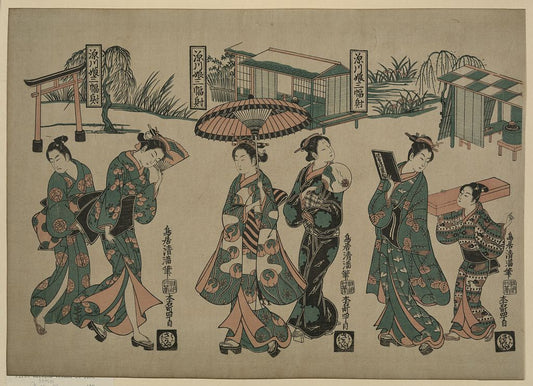 A picture of Beauties from Fukagawa