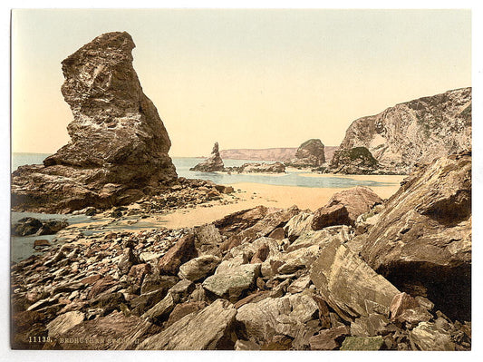 A picture of Bedruthan Steps, II, Cornwall, England