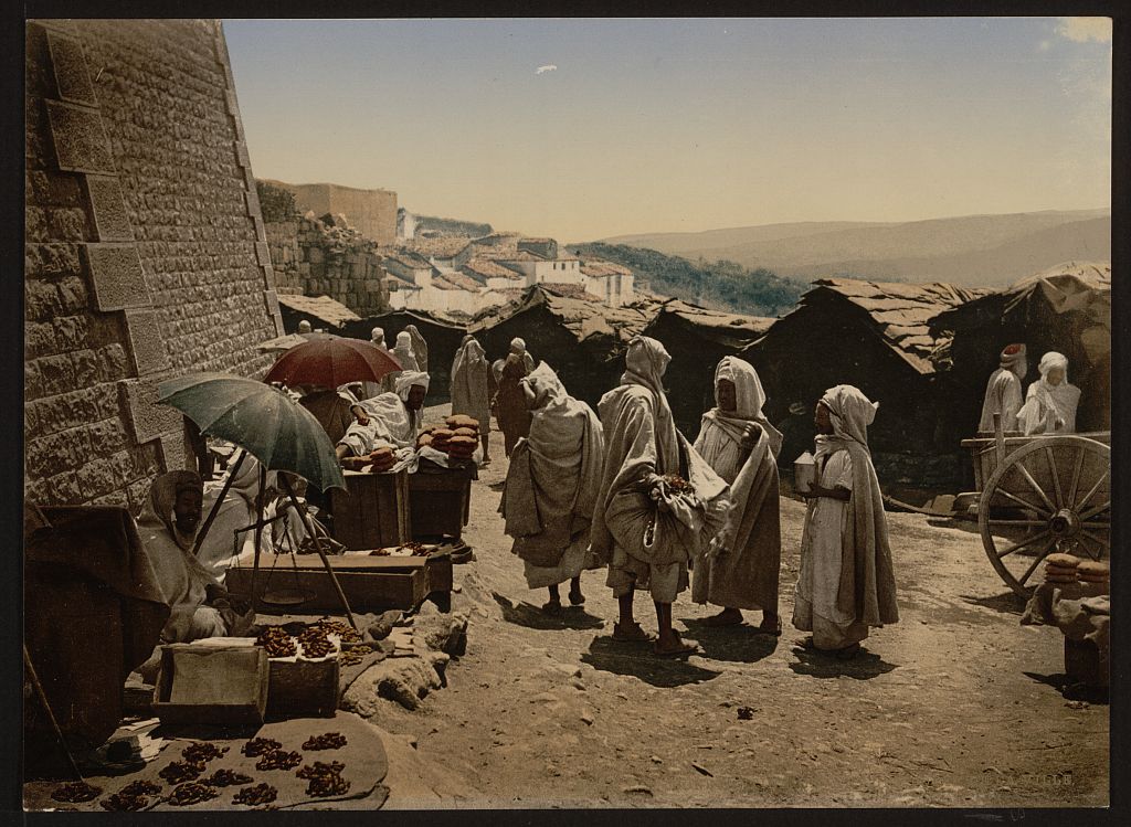 A picture of Before a gate at Constantine, Constantine, Algeria