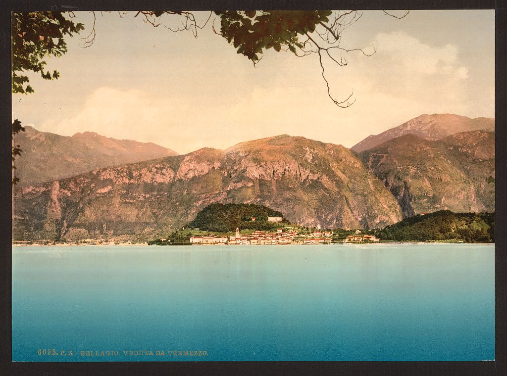 A picture of Bellagio, general view, Lake Como, Italy