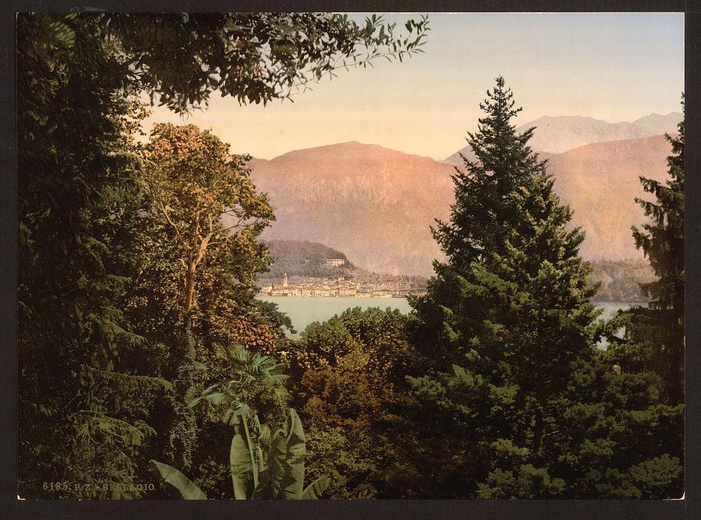 A picture of Bellagio, general view, Lake Como, Italy