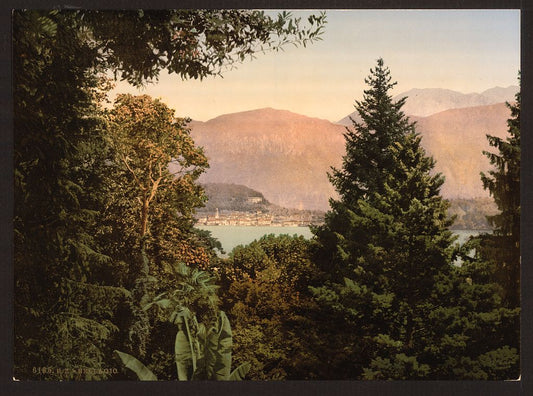 A picture of Bellagio, general view, Lake Como, Italy