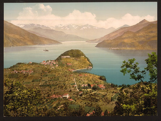 A picture of Bellagio, general view, Lake Como, Italy