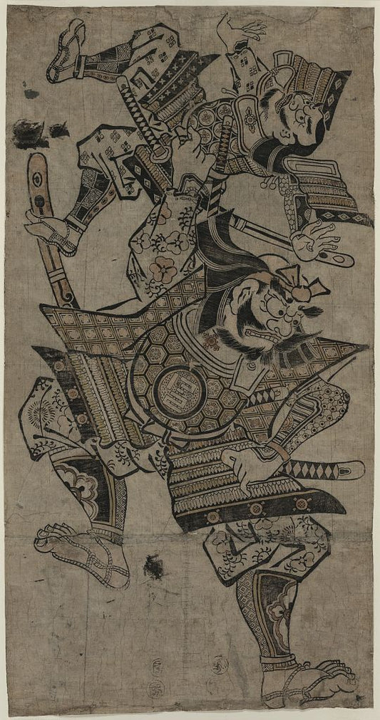 A picture of Benkei; fukuro musha tsuru no hitokoe