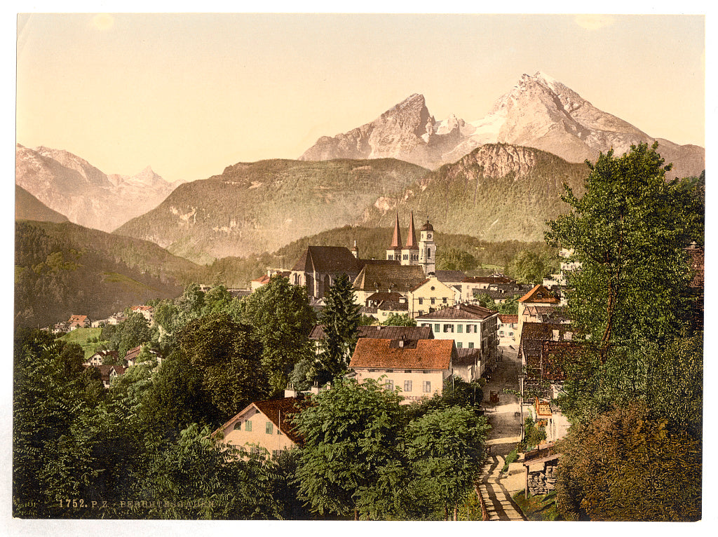 A picture of Berchtesgaden with Waltzmann, Upper Bavaria, Germany