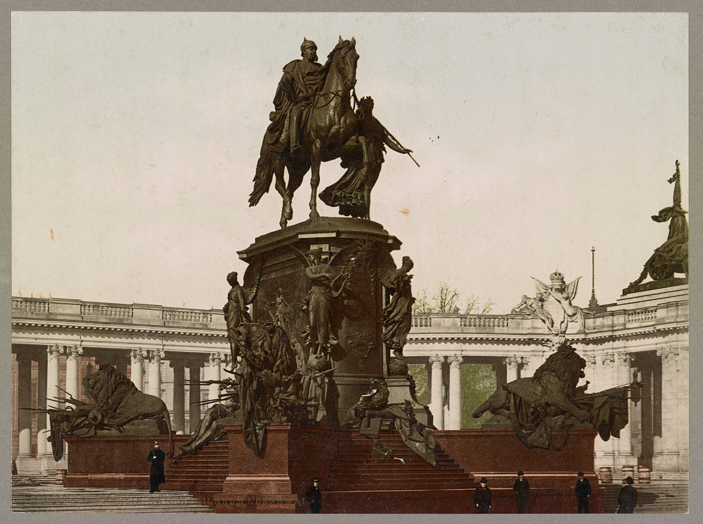 A picture of Berlin. Kaiser Wilhelm I. Denkmal