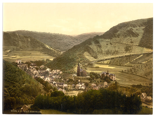 A picture of Bertrich Baths (i.e.,Bad Bertrich), Moselle, valley of, Germany