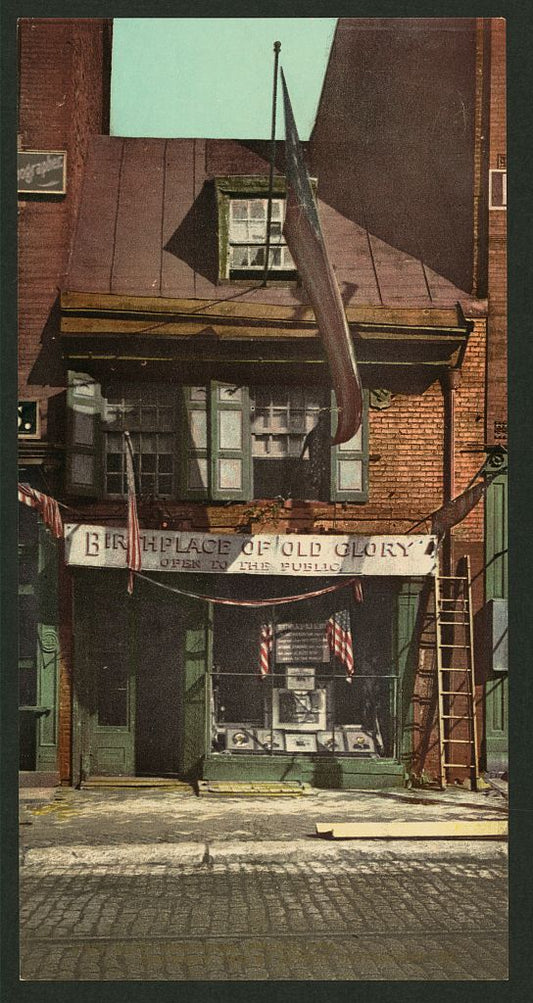 A picture of Betsy Ross house, Philadelphia