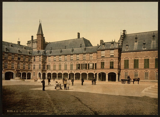 A picture of Binnenhof (inner court), Hague, Holland