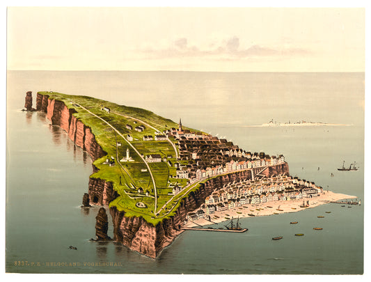 A picture of Birdseye view, Helgoland, Germany