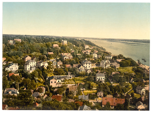 A picture of Blankenese, Hamburg, Germany