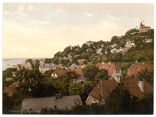 A picture of Blankenese, Hamburg, Germany
