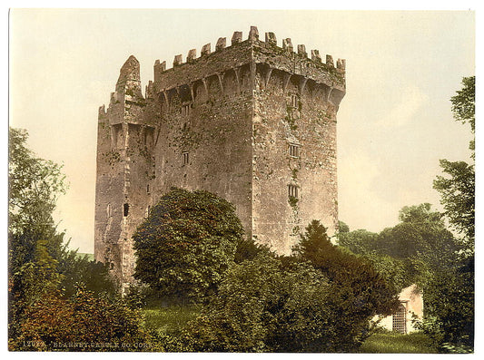 A picture of Blarney Castle. County Cork, Ireland