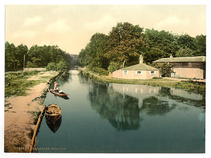 A picture of Boating at Camberley, England