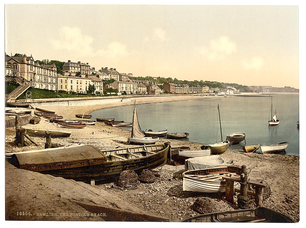 A picture of Boating beach, Dawlish, England