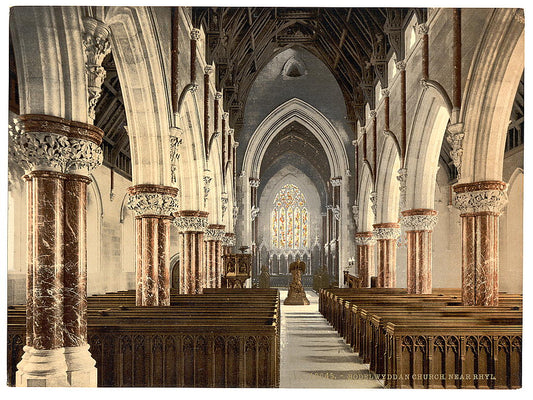 A picture of Bodelwyddan Church (interior), Rhyl, Wales