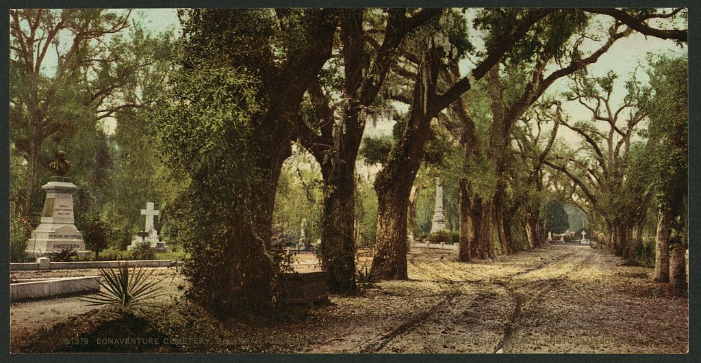 A picture of Bonaventure Cemetery, Savannah, Georgia