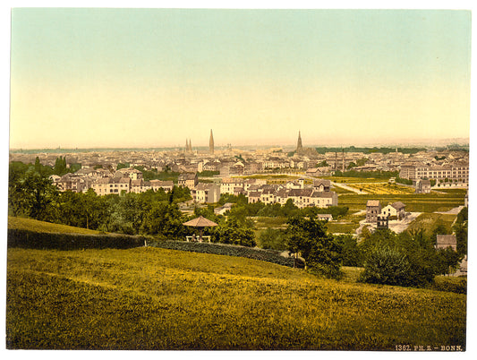 A picture of Bonn, the Rhine, Germany