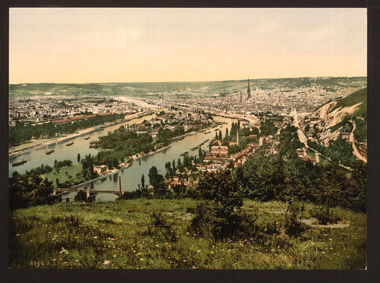 A picture of Bonsecours, Rouen, France