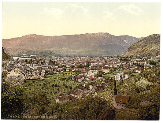 A picture of Bosen and Mendel, Tyrol, Austro-Hungary