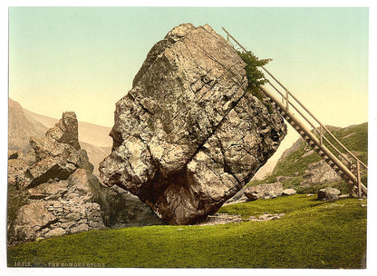 A picture of Bowder Stone, Lake District, England