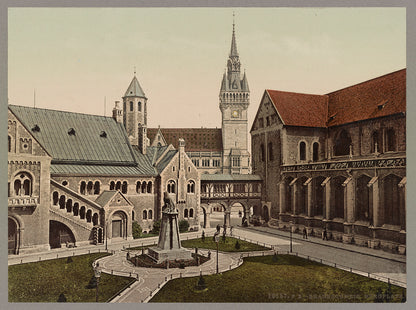 A picture of Braunschweig. Burgplatz