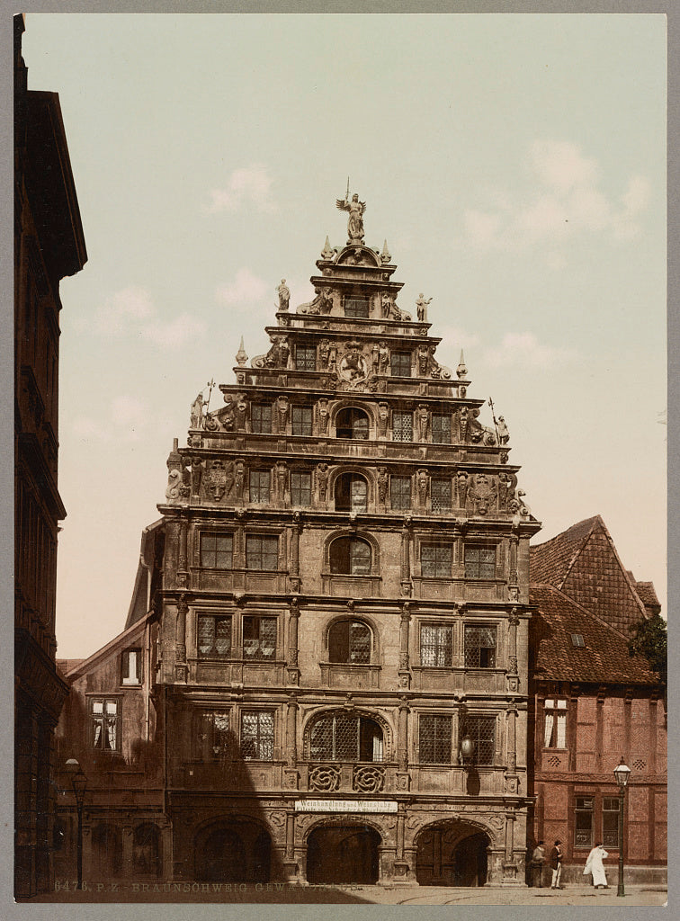 A picture of Braunschweig. Gewandhaus