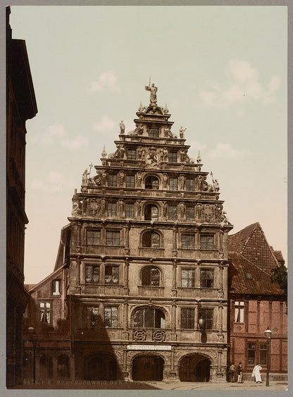 A picture of Braunschweig. Gewandhaus